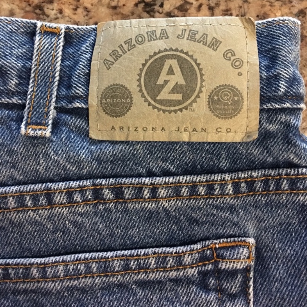 Men’s ARIZONA JEAN CO Relaxed Jeans Shorts, Sz-40 EUC - Picture 4 of 6